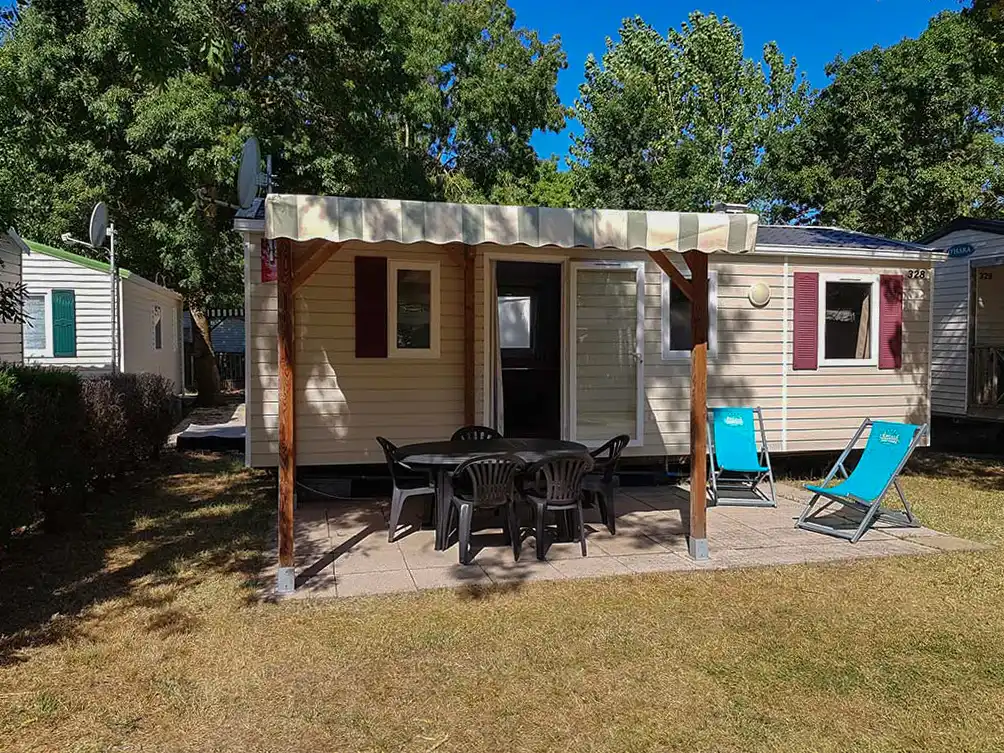camping lescale du perthuis en vendee mobilhome
